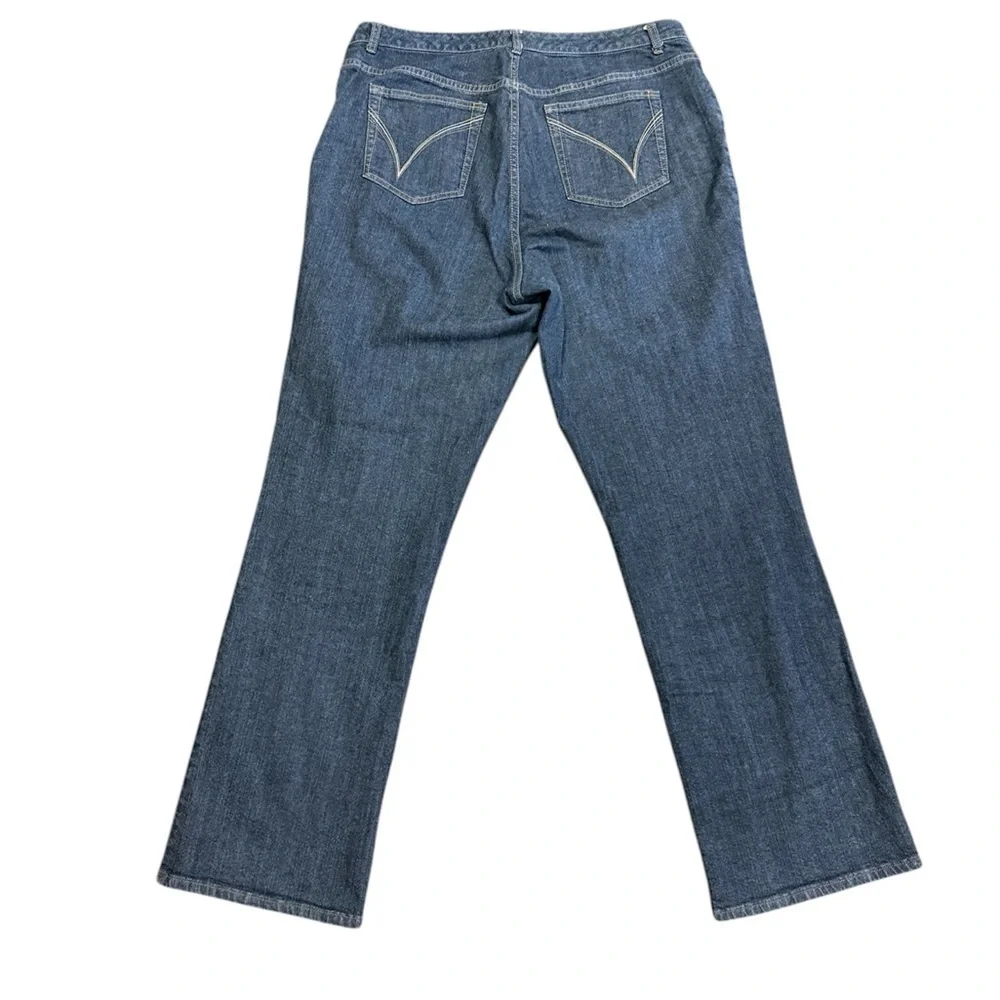 Venezia Blue Flare Jeans Size 4 Tall